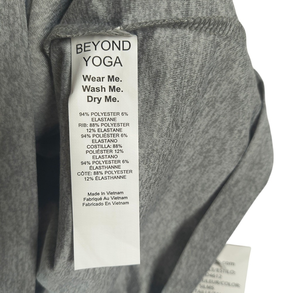Beyond Yoga Featherweight Rebalance Tank XS Silver Mist Heather Yoga NWT Top - Picture 3 of 6